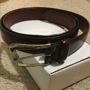 Men’s Cole Haan brown belt